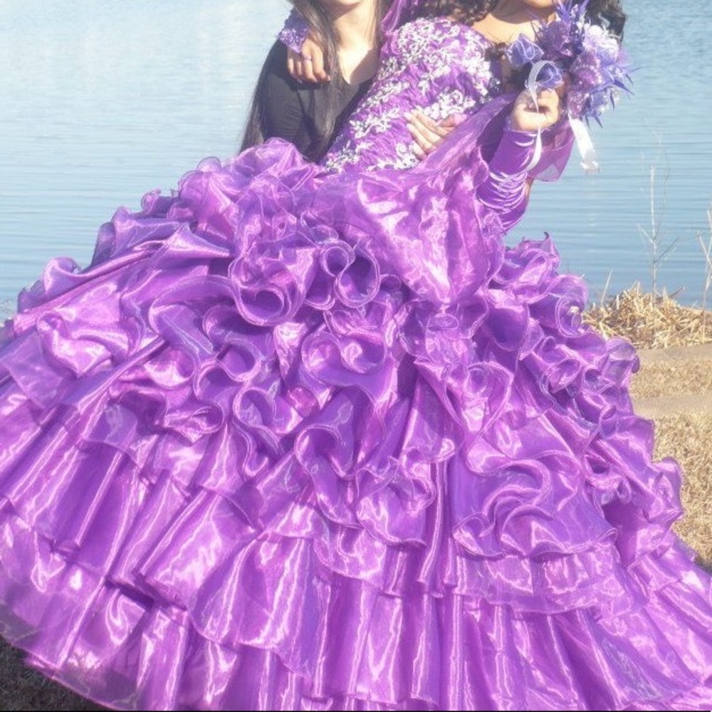 Purple Quinceanera Dress